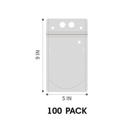 16 Oz Drink Pouches with Straw Hole / 100 Count