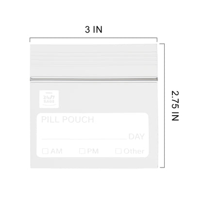 Pill Bags + Easy Write On Information Box / 400 Count