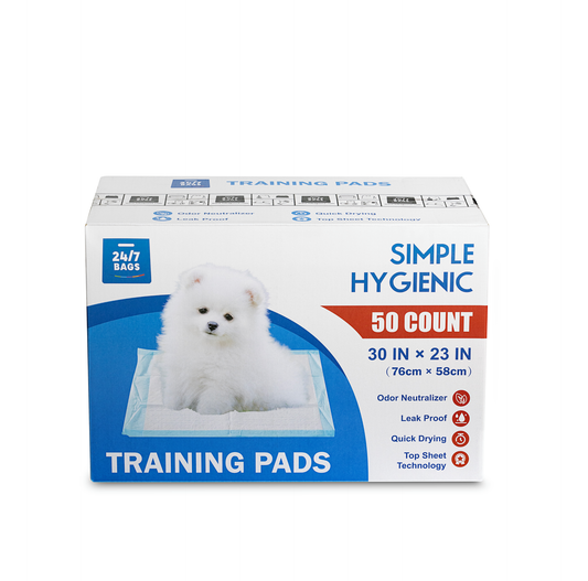 Puppy Pee Pads, 23x30, 50 Count, Extra Absorbent