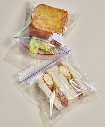 Single Zipper Seal Sandwich Bags / Small 600 Count