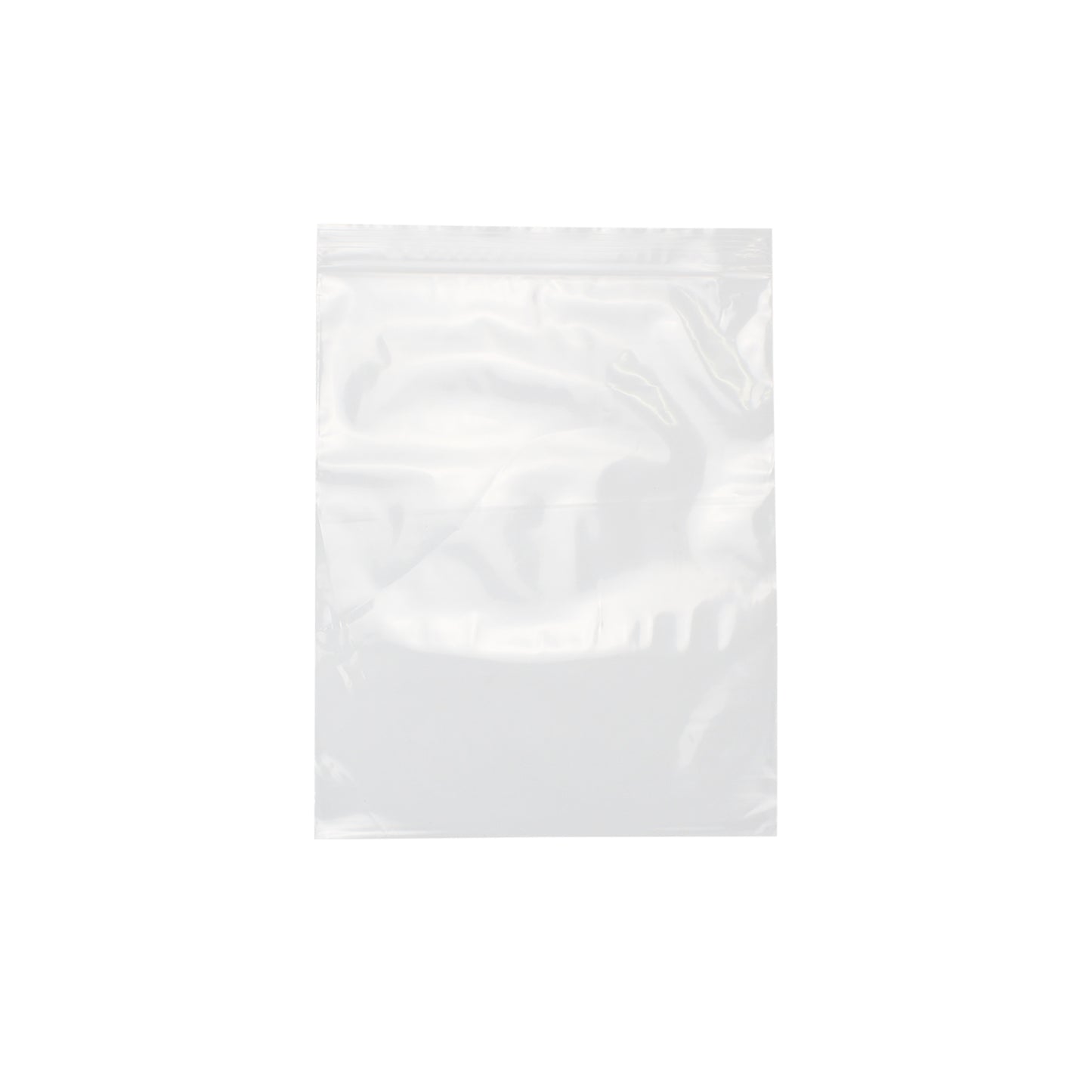 12" x 15" Resealable Poly Plastic Zip Bags, 2 Mils / 100 Count