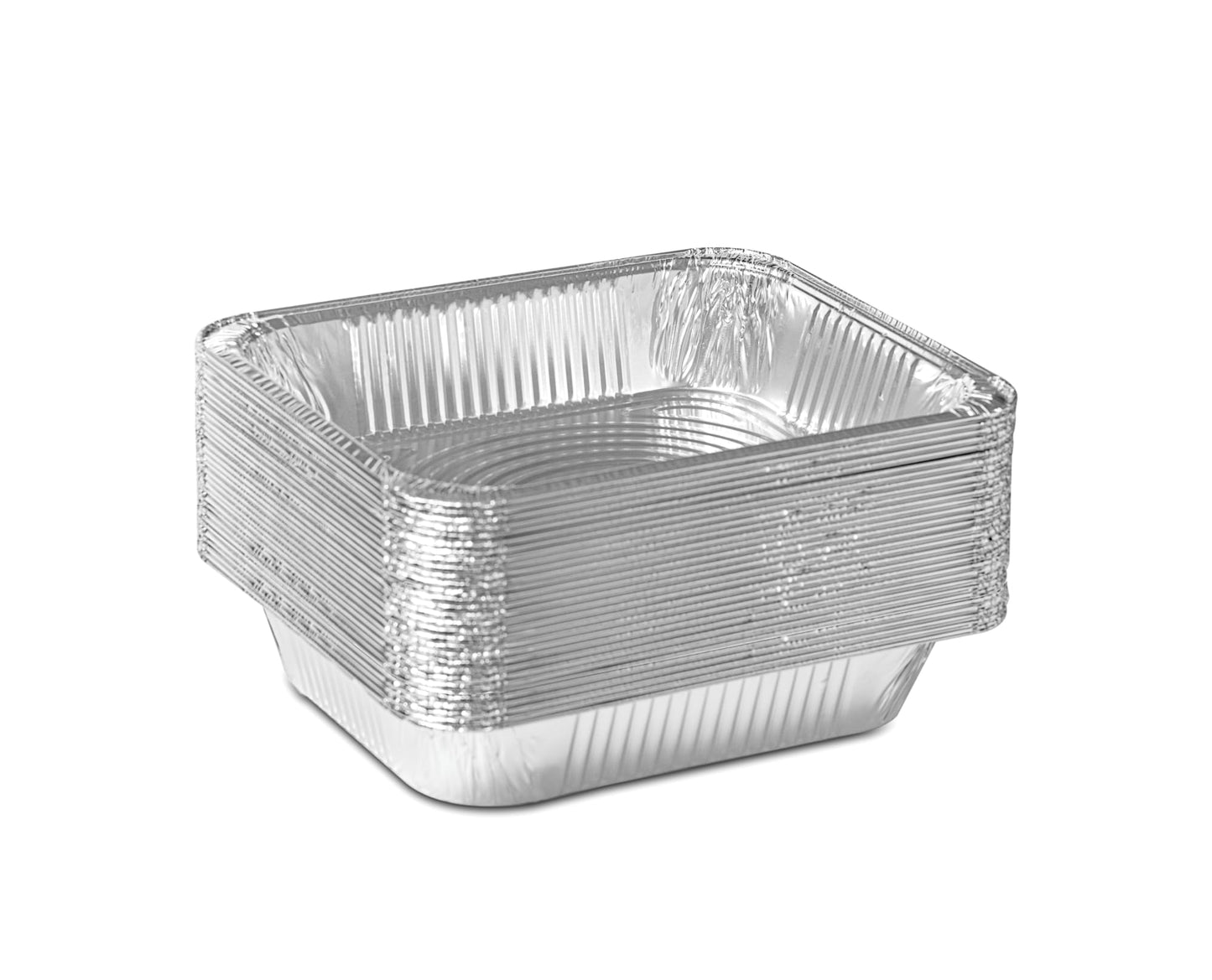 Aluminum Container, 12.6"x10.24"x2.56", No Lids- 30 Count